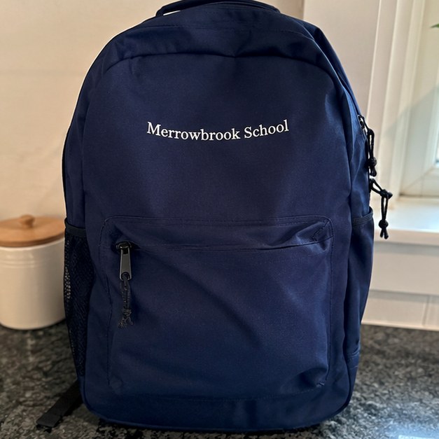 Custom backpacks — customer photo