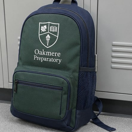 Customized backpacks for universities and student programs